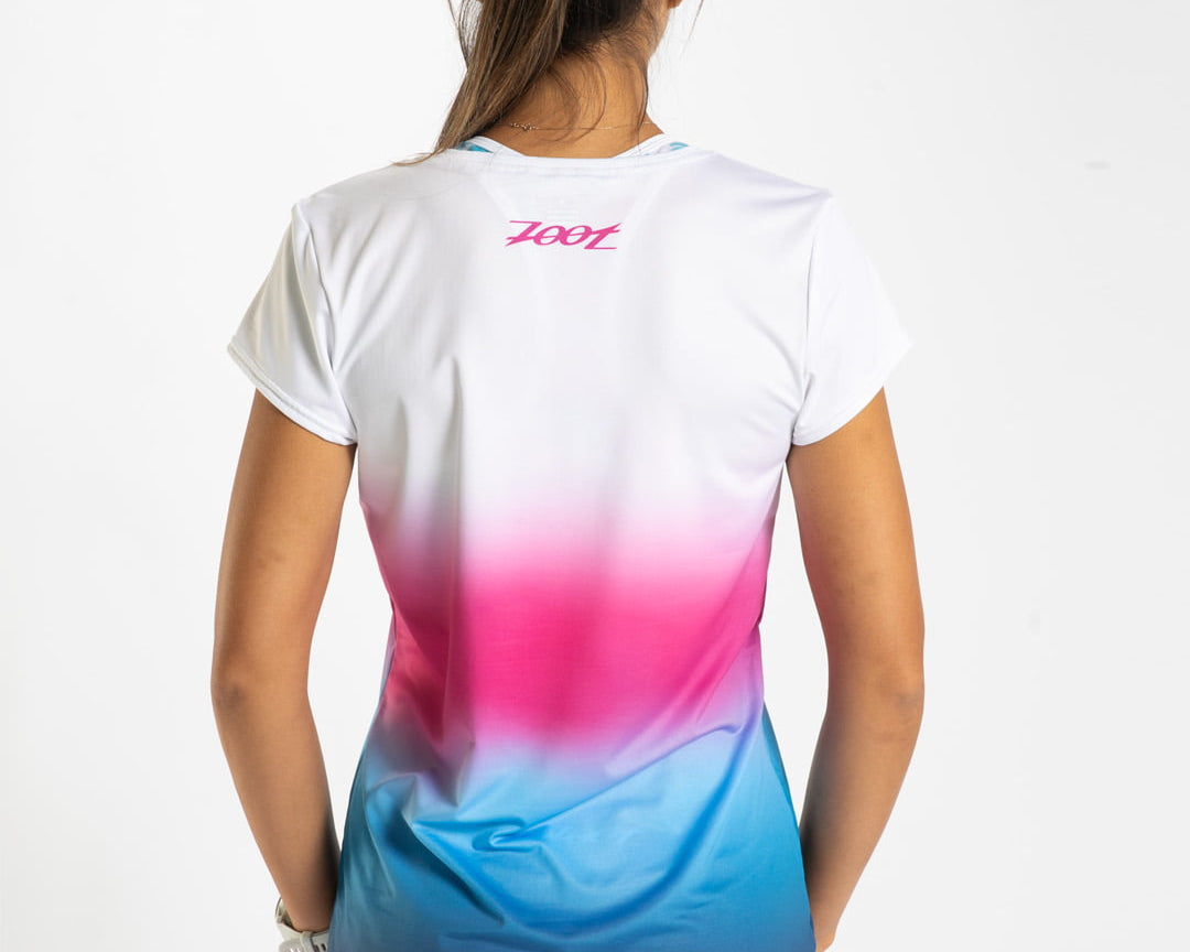 Zoot Sports RUN TEES Women's Ltd Run Tee - Paradise