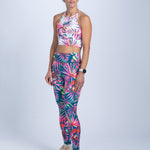 Zoot Sports RUN TIGHTS Women's Ltd Run Pulse High-Rise Tight - Island Original