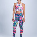 Zoot Sports RUN TIGHTS Women's Ltd Run Pulse High-Rise Tight - Island Original