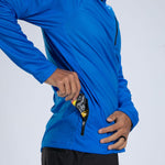 Zoot Sports RUN TOPS Men's Core Run 1/2 Zip - Ocean Blue