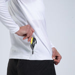 Zoot Sports RUN TOPS Women's Core Run 1/2 Zip - White