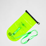 Zoot Sports SWIM ACCESSORIES Ultra Swim Safety Buoy & Dry Bag - Neon Yellow