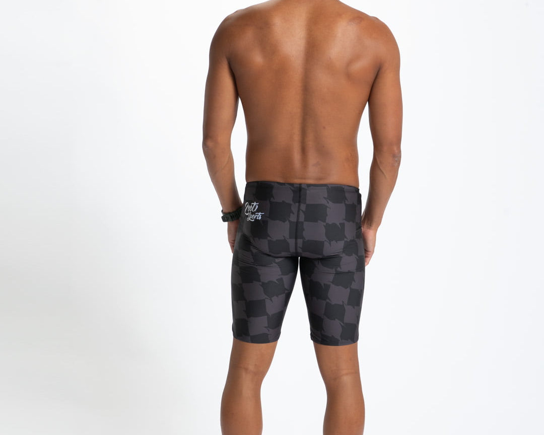 Zoot Sports SWIM JAMMERS Men's Ltd Swim Jammer - Checkers