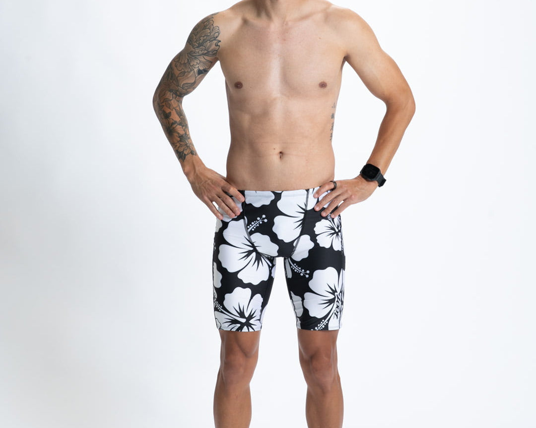 Zoot Sports SWIM JAMMERS Men's Ltd Swim Jammer - Hibiscus
