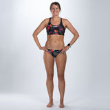 Zoot Sports SWIM Women's Ltd Swim Crossback Bikini Top - Tropical Magic