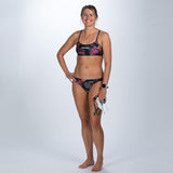 Zoot Sports SWIM Women's Ltd Swim Racerback Bikini Top - Tropical Magic