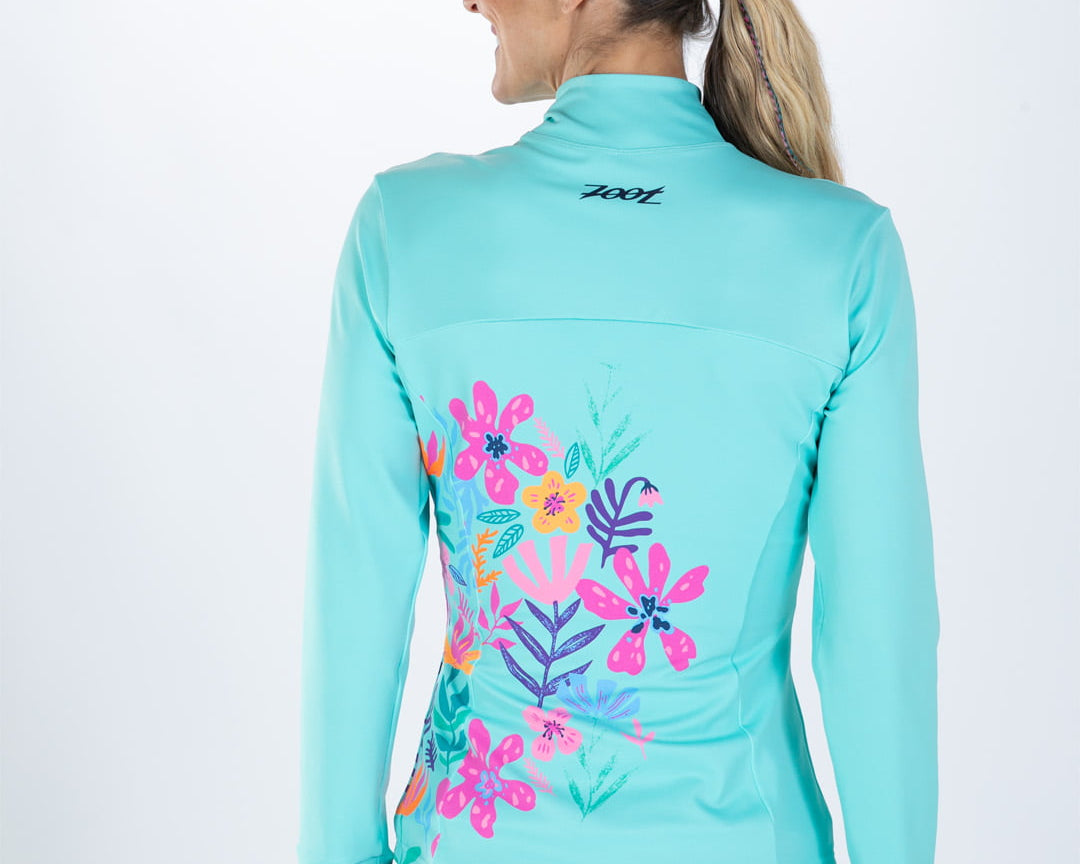 Zoot Sports TRACK JACKETS Women's Ltd Run Pulse Jacket - Florescence