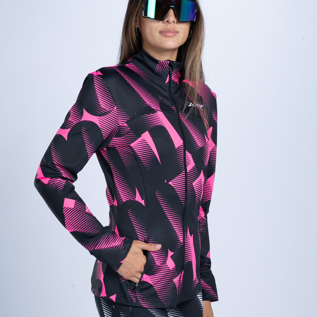 Zoot Sports TRACK JACKETS Women's Ltd Run Pulse Jacket - Icon