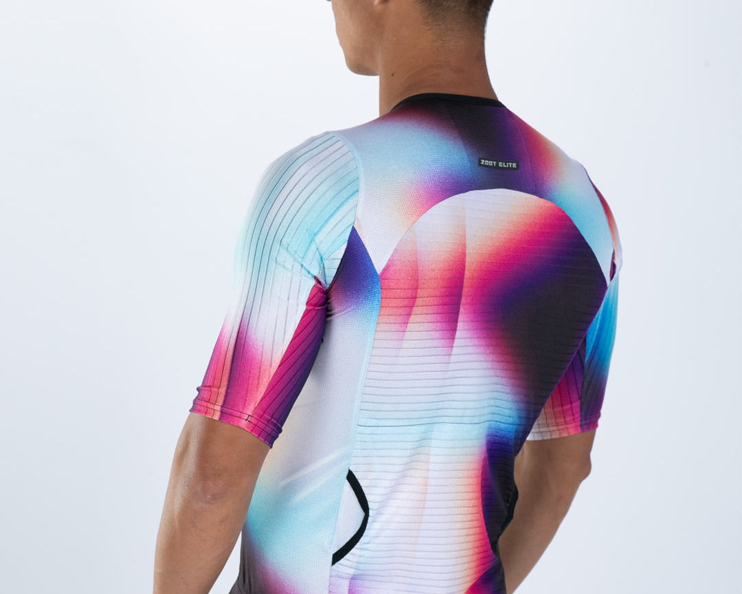 Zoot Sports TRI AERO JERSEYS Men's Elite P1 Tri Aero Jersey  - Sonic Shift