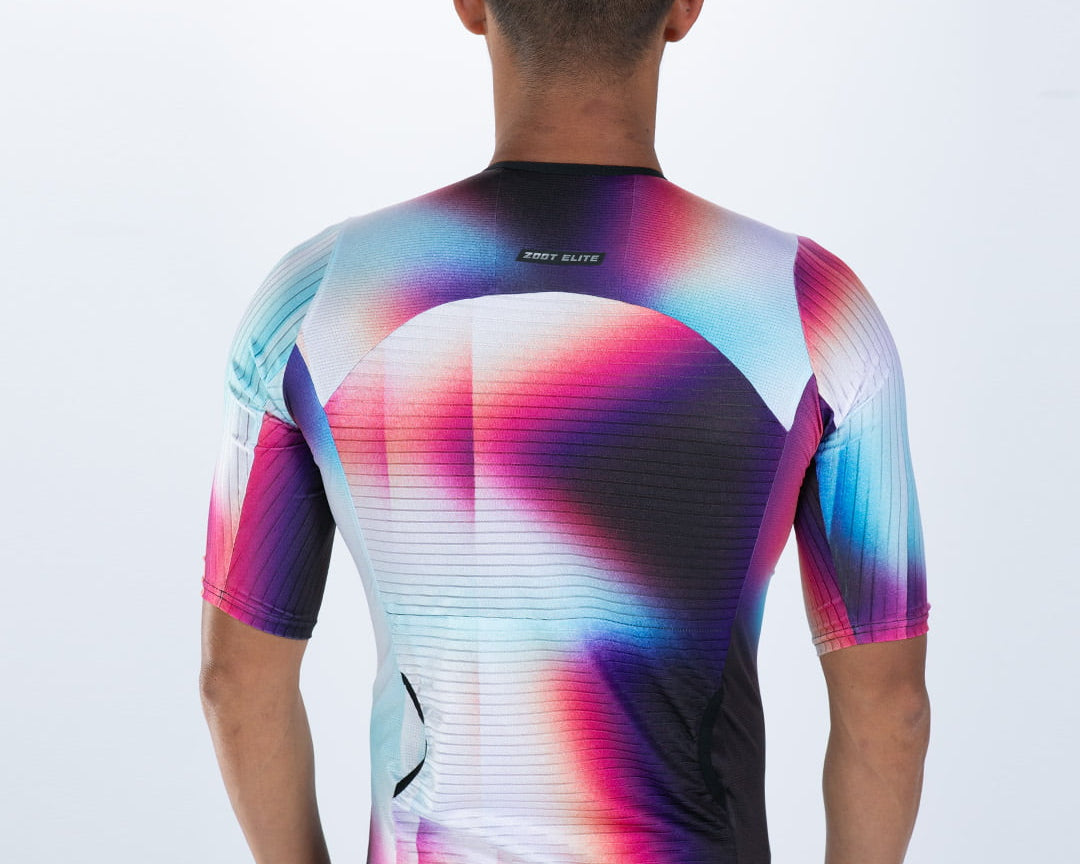 Zoot Sports TRI AERO JERSEYS Men's Elite P1 Tri Aero Jersey  - Sonic Shift