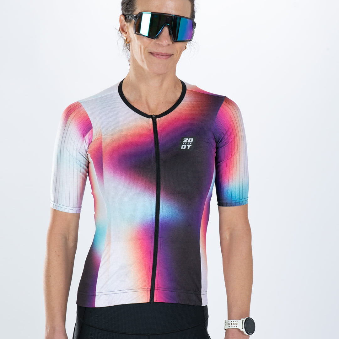 Zoot Sports TRI AERO JERSEYS Women's Elite P1 Tri Aero Jersey - Sonic Shift