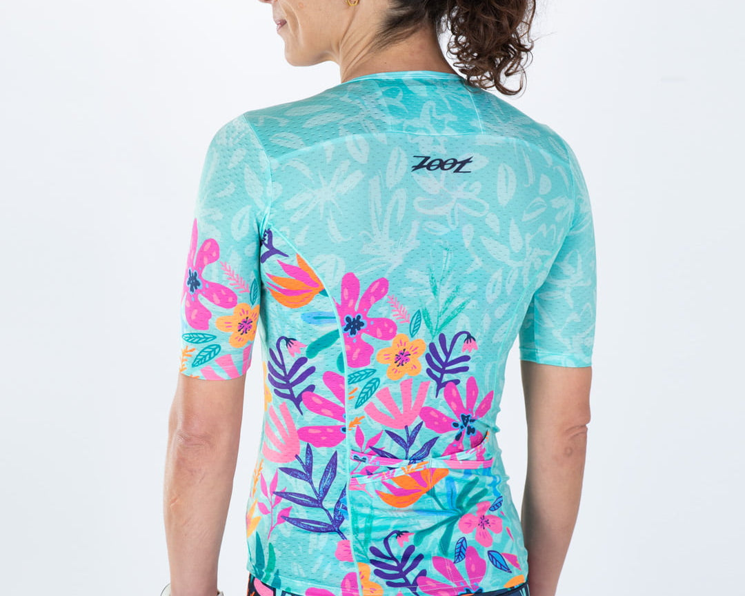 Zoot Sports TRI AERO JERSEYS Women's Ltd Tri Aero Jersey - Florescence