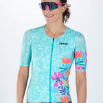 Zoot Sports TRI AERO JERSEYS Women's Ltd Tri Aero Jersey - Florescence