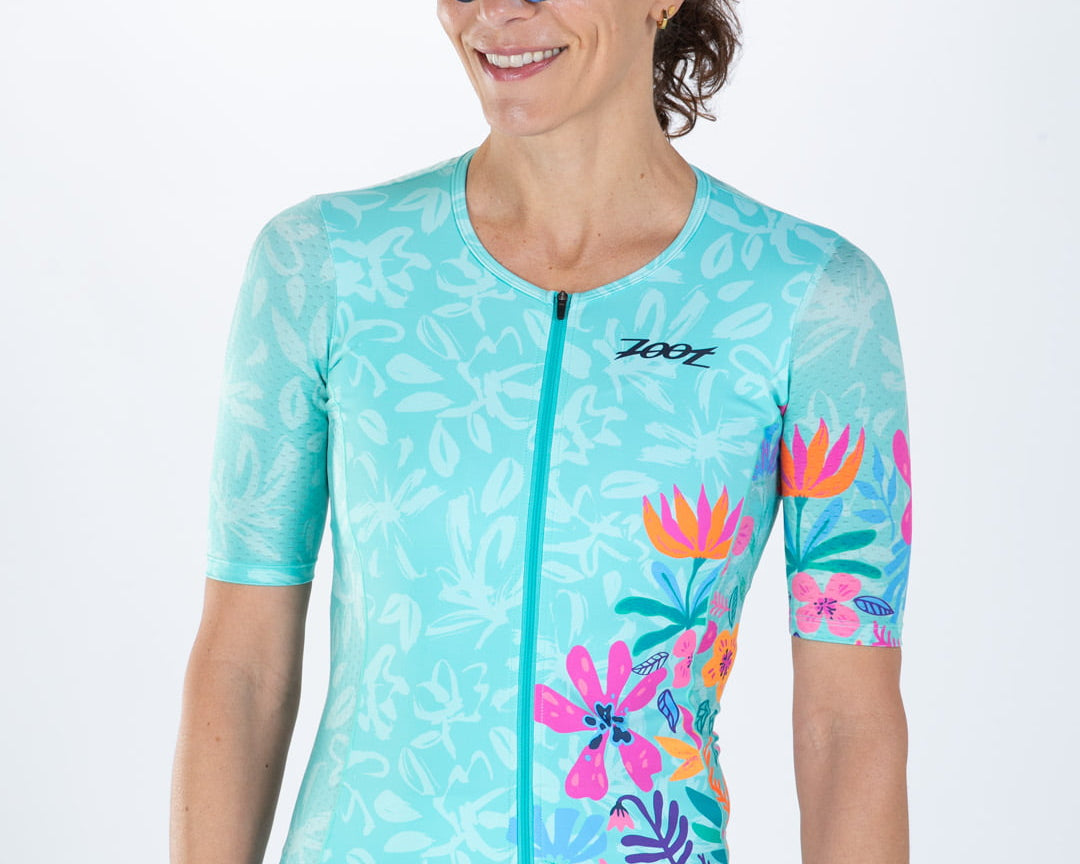 Zoot Sports TRI AERO JERSEYS Women's Ltd Tri Aero Jersey - Florescence
