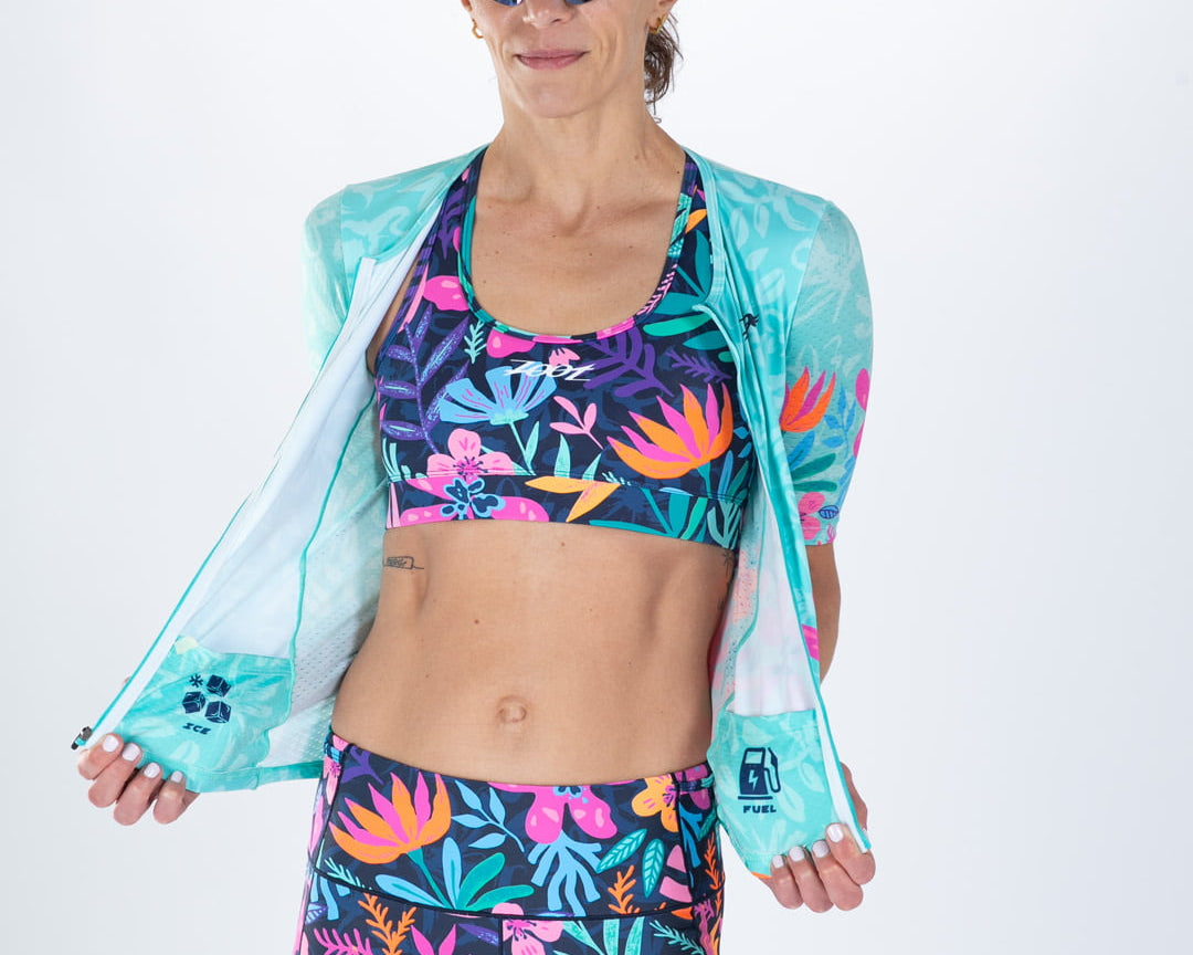 Zoot Sports TRI AERO JERSEYS Women's Ltd Tri Aero Jersey - Florescence