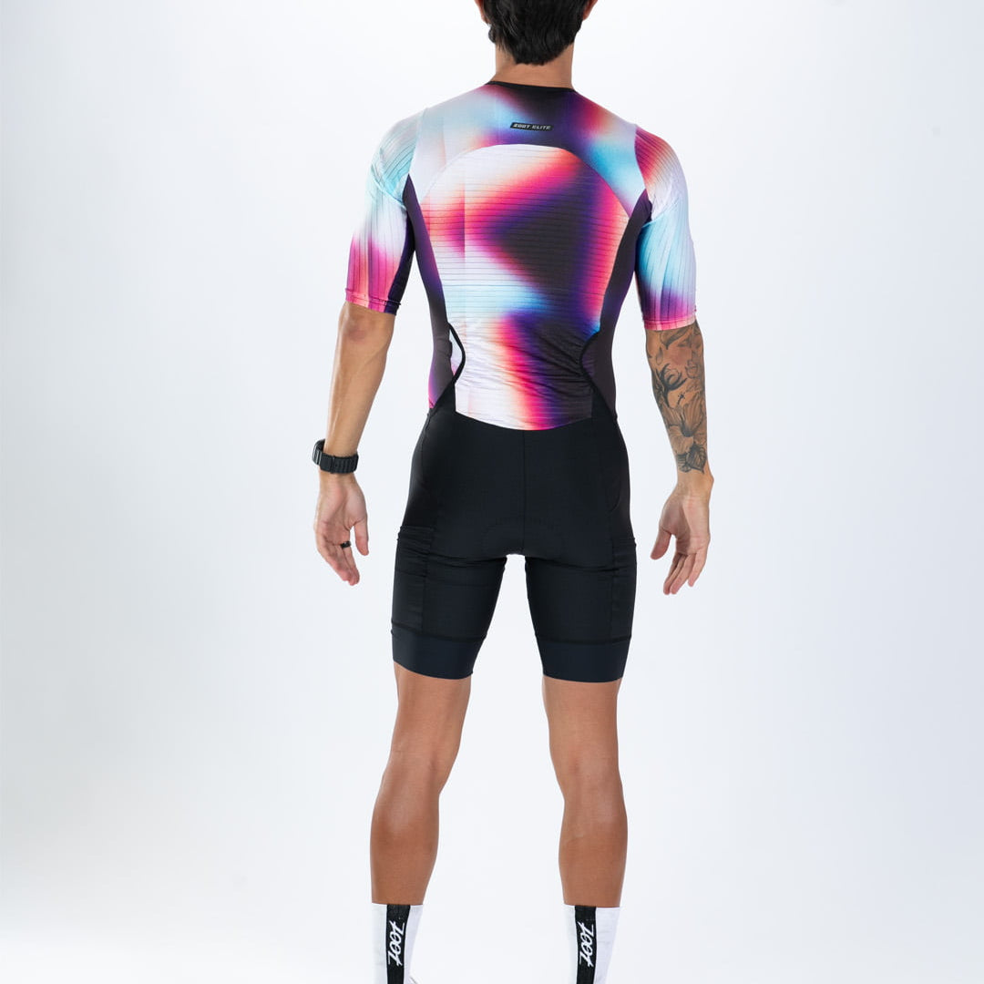 Zoot Sports TRI AERO RACESUITS Men's Elite P1 Tri Aero Fz Racesuit - Sonic Shift