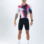 Zoot Sports TRI AERO RACESUITS Men's Elite P1 Tri Aero Fz Racesuit - Sonic Shift