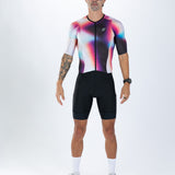 Zoot Sports TRI AERO RACESUITS Men's Elite P1 Tri Aero Fz Racesuit - Sonic Shift
