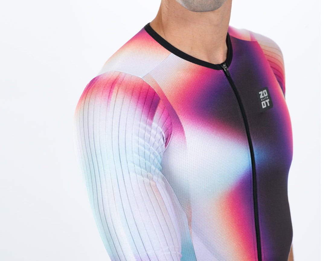 Zoot Sports TRI AERO RACESUITS Men's Elite P1 Tri Aero Fz Racesuit - Sonic Shift