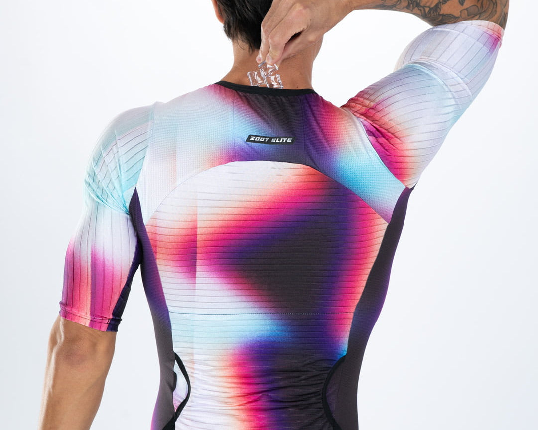 Zoot Sports TRI AERO RACESUITS Men's Elite P1 Tri Aero Fz Racesuit - Sonic Shift