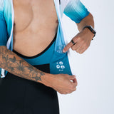 Zoot Sports TRI AERO RACESUITS Men's Elite P1 Tri Aero Fz Racesuit - Sonic Wave