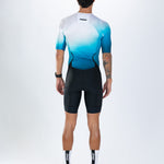 Zoot Sports TRI AERO RACESUITS Men's Elite P1 Tri Aero Fz Racesuit - Sonic Wave