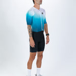 Zoot Sports TRI AERO RACESUITS Men's Elite P1 Tri Aero Fz Racesuit - Sonic Wave