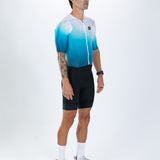 Zoot Sports TRI AERO RACESUITS Men's Elite P1 Tri Aero Fz Racesuit - Sonic Wave