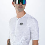 Zoot Sports TRI AERO RACESUITS Men's Elite P1 Tri Aero Fz Racesuit - Sonic White