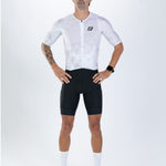 Zoot Sports TRI AERO RACESUITS Men's Elite P1 Tri Aero Fz Racesuit - Sonic White