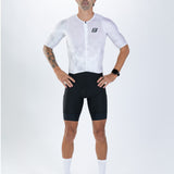 Zoot Sports TRI AERO RACESUITS Men's Elite P1 Tri Aero Fz Racesuit - Sonic White