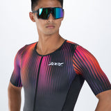 Zoot Sports TRI AERO RACESUITS Men's Ltd Tri Aero Fz Racesuit - Afterglow