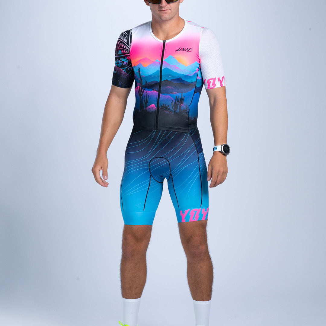 Zoot Sports TRI AERO RACESUITS Men's Ltd Tri Aero Fz Racesuit - Elements