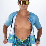 Zoot Sports TRI AERO RACESUITS Men's Ltd Tri Aero Fz Racesuit - Florescence