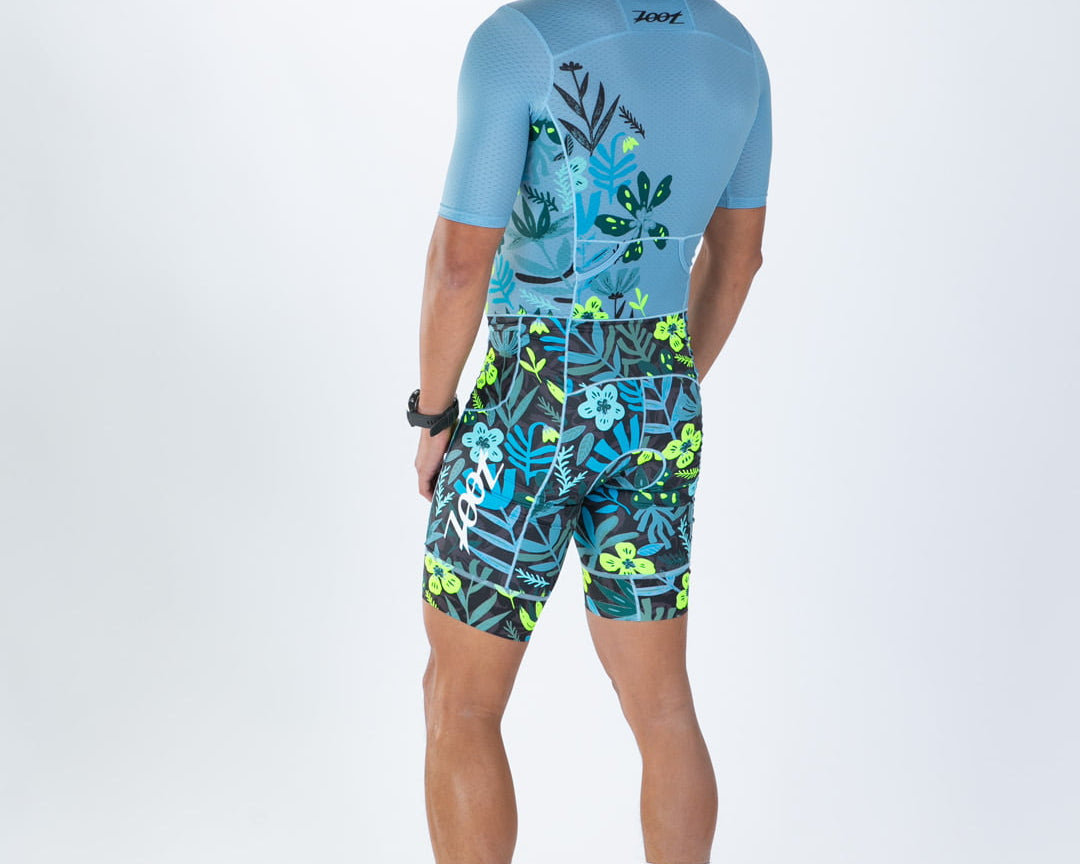 Zoot Sports TRI AERO RACESUITS Men's Ltd Tri Aero Fz Racesuit - Florescence