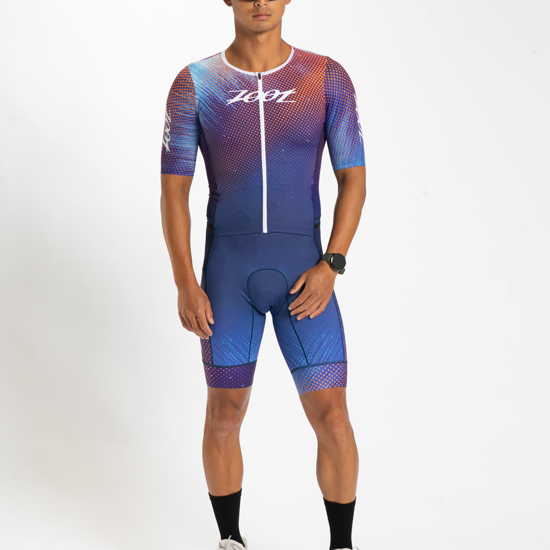 Zoot Sports TRI AERO RACESUITS Men's Ltd Tri Aero Fz Racesuit - Hayes