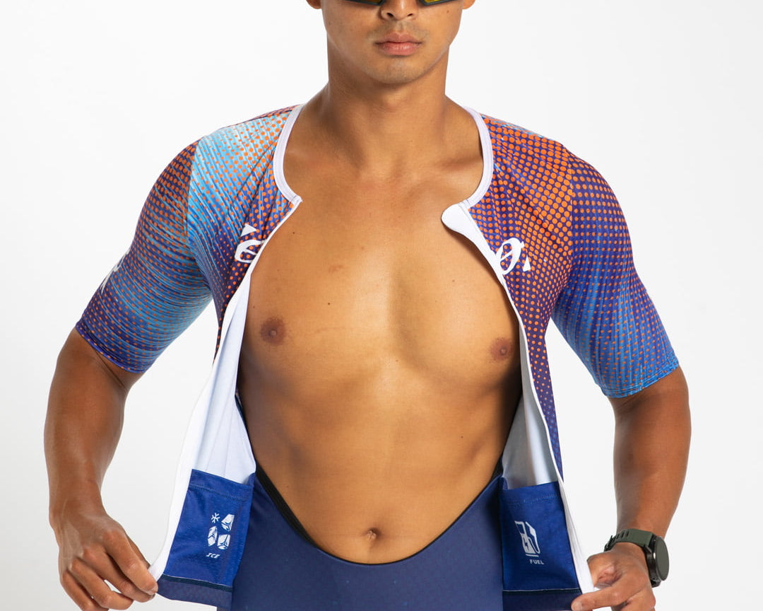 Zoot Sports TRI AERO RACESUITS Men's Ltd Tri Aero Fz Racesuit - Hayes