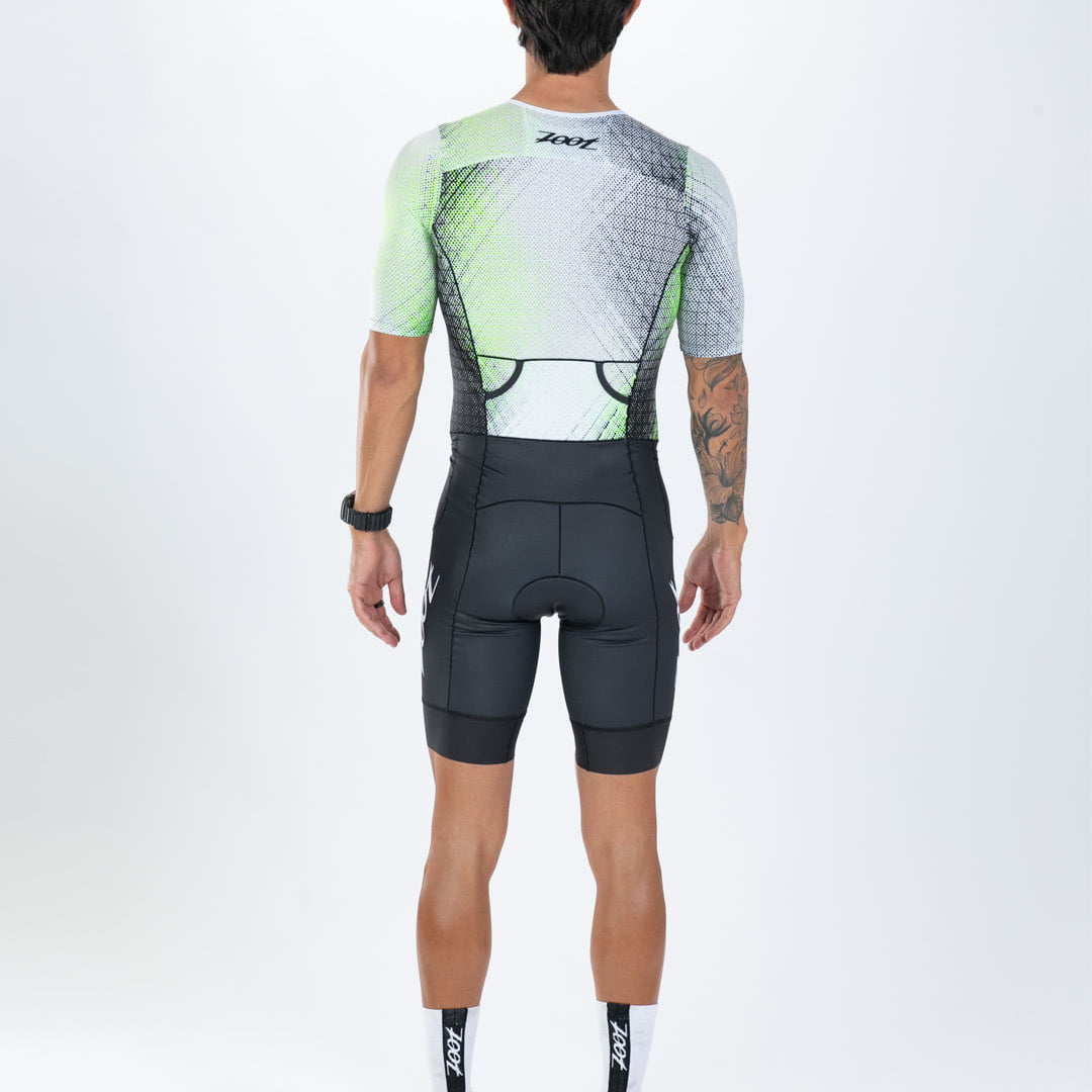 Zoot Sports TRI AERO RACESUITS Men's Ltd Tri Aero Fz Racesuit - Haze