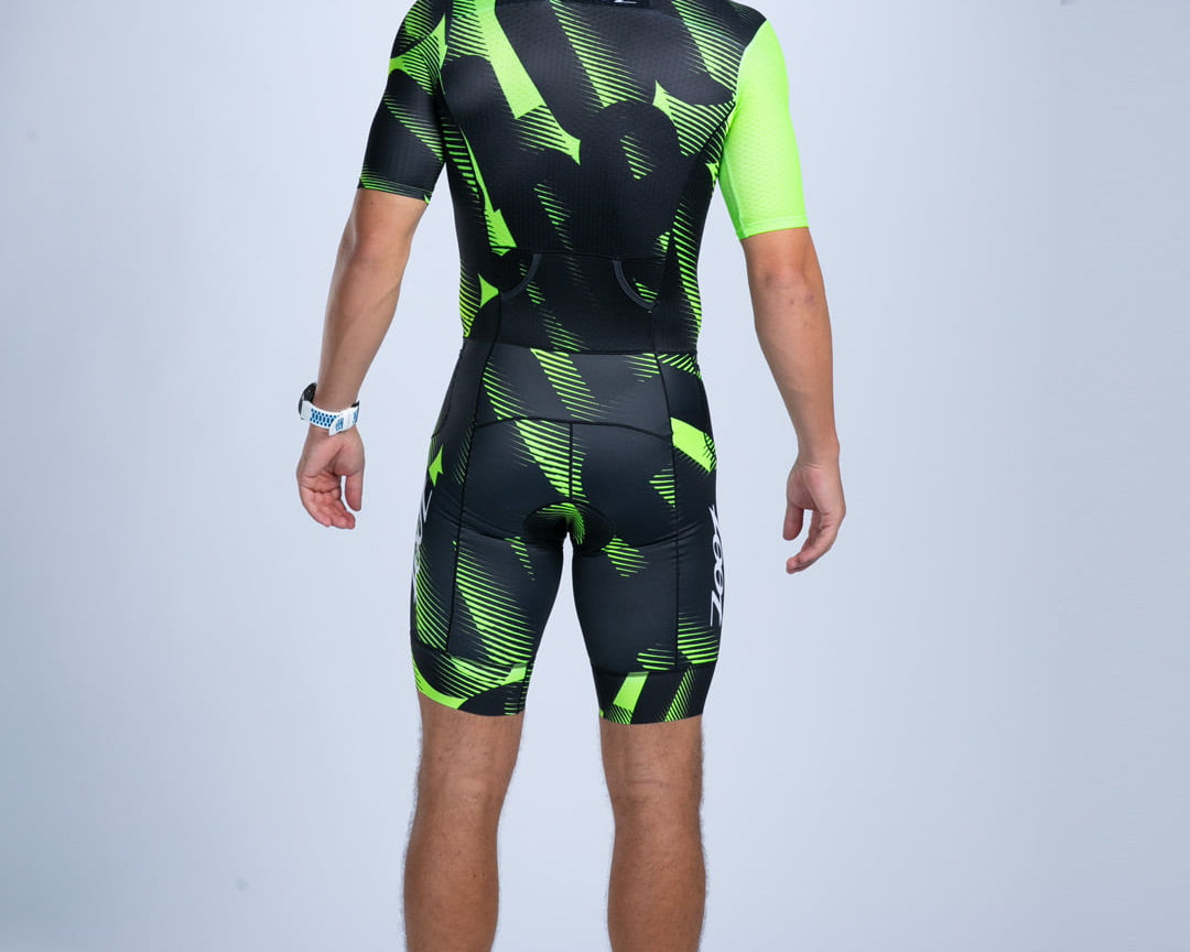 Zoot Sports TRI AERO RACESUITS Men's Ltd Tri Aero Fz Racesuit - Icon