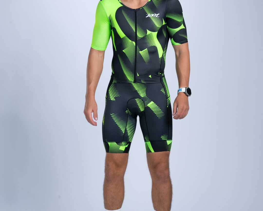 Zoot Sports TRI AERO RACESUITS Men's Ltd Tri Aero Fz Racesuit - Icon