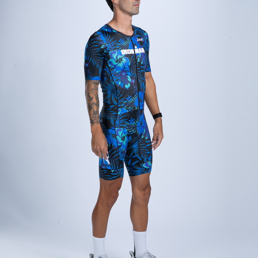 Zoot Sports TRI AERO RACESUITS Men's Ltd Tri Aero Fz Racesuit - IM Energy Lab