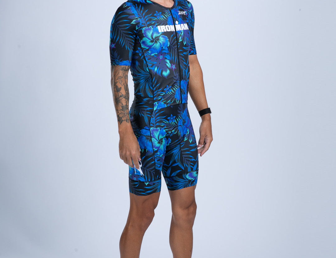 Zoot Sports TRI AERO RACESUITS Men's Ltd Tri Aero Fz Racesuit - IM Energy Lab