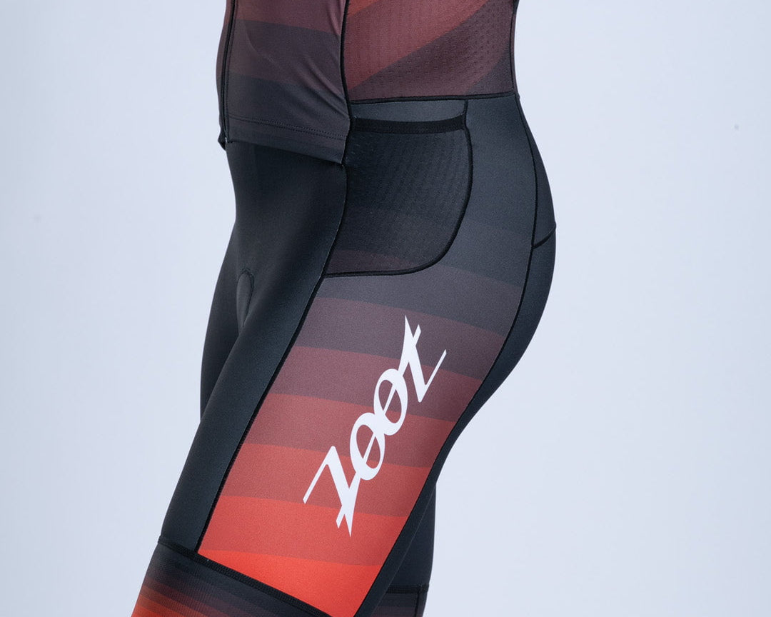 Zoot Sports TRI AERO RACESUITS Men's Ltd Tri Aero Fz Racesuit - IM Velocity