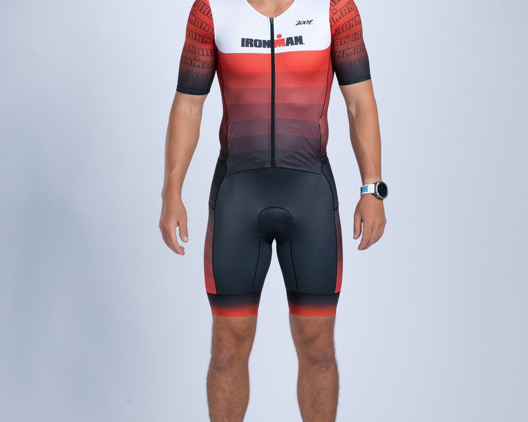 Zoot Sports TRI AERO RACESUITS Men's Ltd Tri Aero Fz Racesuit - IM Velocity