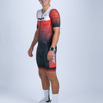 Zoot Sports TRI AERO RACESUITS Men's Ltd Tri Aero Fz Racesuit - IM Velocity