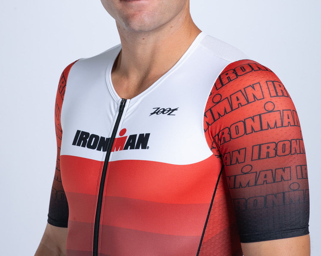 Zoot Sports TRI AERO RACESUITS Men's Ltd Tri Aero Fz Racesuit - IM Velocity