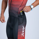 Zoot Sports TRI AERO RACESUITS Men's Ltd Tri Aero Fz Racesuit - IM Velocity