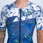 Zoot Sports TRI AERO RACESUITS Men's Ltd Tri Aero Fz Racesuit - Island Original