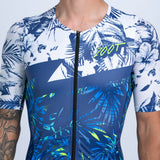 Zoot Sports TRI AERO RACESUITS Men's Ltd Tri Aero Fz Racesuit - Island Original