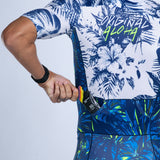 Zoot Sports TRI AERO RACESUITS Men's Ltd Tri Aero Fz Racesuit - Island Original